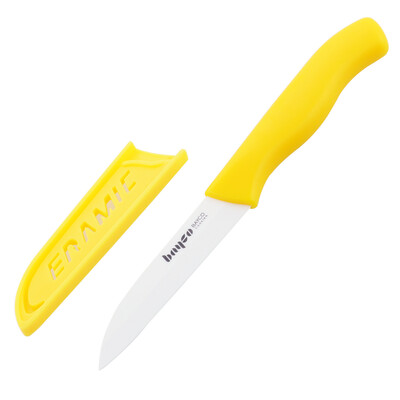 

BAYCO BAYCO fruit knife 3-inch knife with a ceramic peeler yellow BD8004