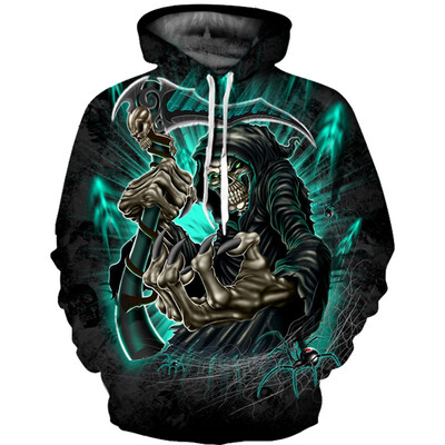 

Mens Hoodie 3D Printed Women Pullover Sweater