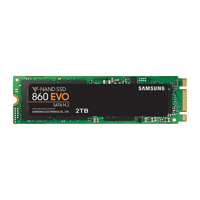 

SAMSUNG 860 EVO 2T M2 SATAIII Solid State Drive MZ-N6E2T0BW