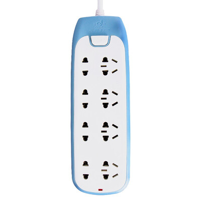 

Jishun jishun JSW-1348 18 m 4-bit 5-hole with 4-position 2-hole plug-in board socket socket blue