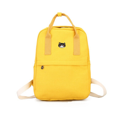 

New Korean Canvas Backpack for Women Teenage Girls School Simple Shoulder Bag Female Large Capacity Portable Schoolbag Mochila