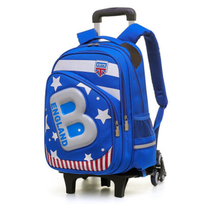 

Removable School Backpack Trolley 26 Wheel Girl travel Bags Waterproof Wheeled Children Schoolbag Fashion Boys Kids Luggage Bag