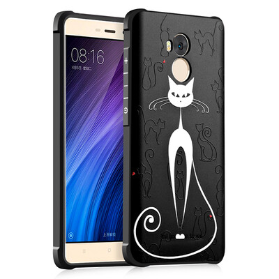 

Goowiiz Fashion Phone Case For Xiaomi Redmi 44 Prime Luxury 3D Cute Cartoon Slim Full Soft Silicone Prevent falling