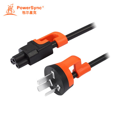 

Baoer Xingke Lenovo ASUS Dell HP notebook adapter power cord three holes plum head Mickey mouse tail straight black orange 2 meters SP-PN506 MPMJ0020