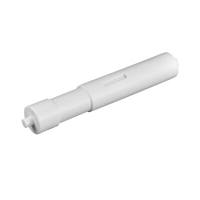 

UpperX Plastic Hotel Bathroom Telescopic Toilet Paper Replacement Roller White