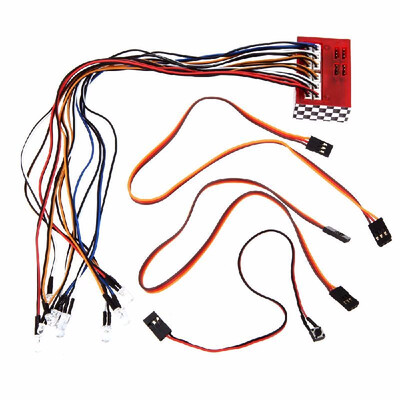 

AX-003 Multi-function Ultra Bright LED Lamp for 110 18 RC HSP Traxxas TAMIYA