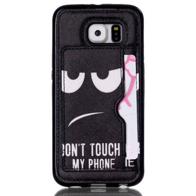 

MITI Leather Case + TPU Innder Soft Protective Cover For Phone Samsung S6 G9200 Mobile phone case with Card Slot Stand