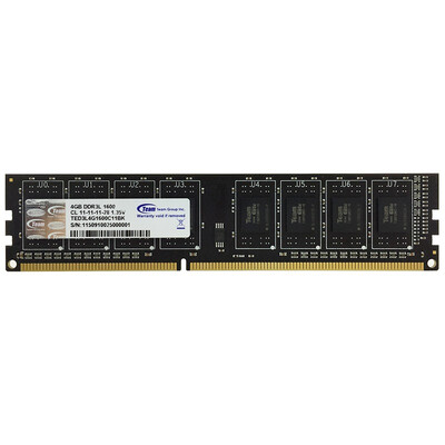 

Десять Command (Team) Низкое напряжение DDR3 1600 4G Настольная память
