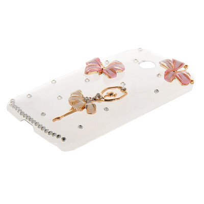 

MOONCASE Luxury Flower Crystal Bling Rhinestone Hard Back Shell чехол для Motorola Moto E