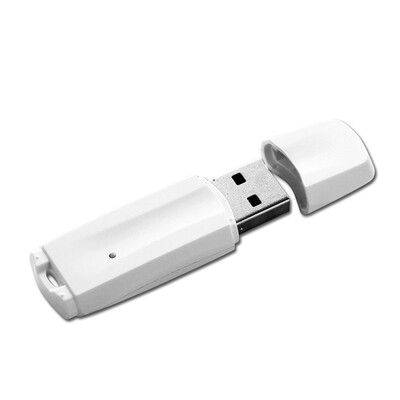 

QCY QU01 Bluetooth Adapter Bluetooth 40 Support Phone Bluetooth Headset Bluetooth Speaker White
