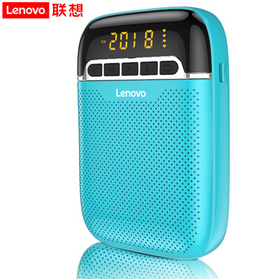 

Lenovo Angola A600 bee loudspeaker speaker high power portable tour guide teaching special mini stereo speaker U disk singing machine coral blue