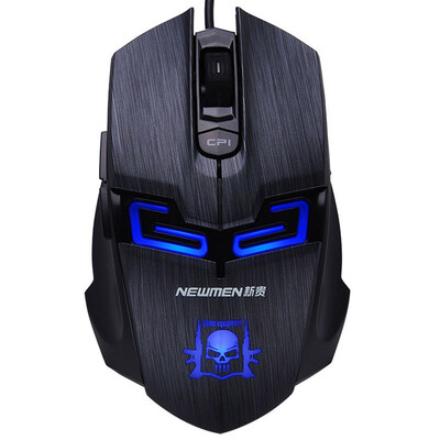 

Upscale Newmen N107 wired mouse USB interface 6 only installed