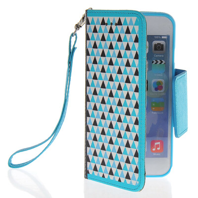 

MOONCASE Fashion Leather Side Flip Wallet Card Slot Pouch Stand Back чехол для Apple iPhone 6 ( 4.7 inch )