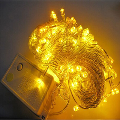 

Multi colors 8.5M 220V 100 LED Christmas Party Xmas Wedding String Fairy Light EU plug