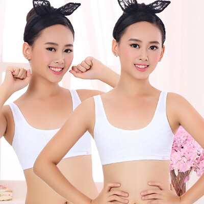 

Aili & Aurora 2 piece girl bra development student underwear sports vest AY1019 2 pieces 80A