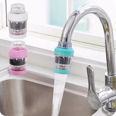

Cntomlv 2pcs Mini Kitchen Faucet Tap Water Purifier Home Accessories Water Clean Purifier Filter with Filtration Cartridge