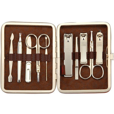 

Jingdong Supermarket 777 Nail Knife Set Nail Clamp Clamp Set 10 Set TS-392KG Brown