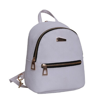 

2018 New Small Women Backpack Korean Fashion Bag Casual PU Shoulder Rucksack Female Student Mochila Travel