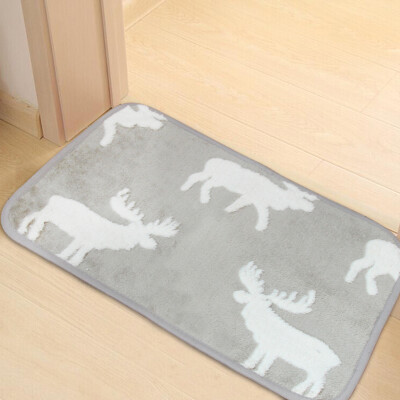 

Yier floor mat home textile non-slip absorbent floor mat bathroom door mat kitchen bathroom dusting bedroom bedside blanket cute