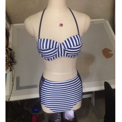 

Women'S New Retro High WaiSt Bikini SwimSuit
