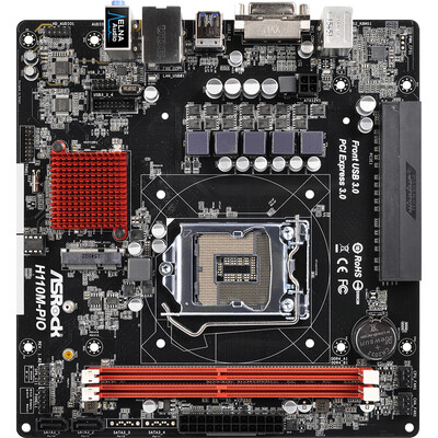 

Материнская плата ASRock H110M-PIO (Intel H110 / LGA 1151)