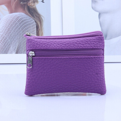 

Women Men Leather Wallet Multi Functional zipper Leather Coin Purse Card Wallet Fashion Mall
