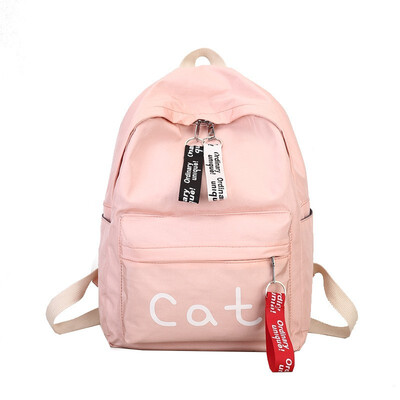 

Female Korean Version of Leisure Travel Backpack College Junior High School Students Schoolbag Lovers Travel Bag