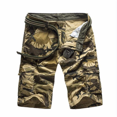 

Camouflage Camo Cargo Shorts Men 2018 New Mens Casual Shorts Male Loose Work Shorts Man Military Short Pants Plus Size 29-40