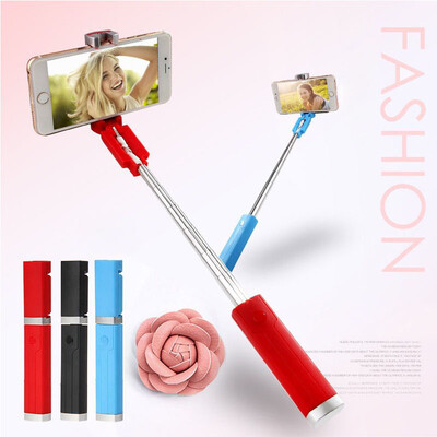 

Weis New Lipstick Mini Selfie Stick Wire Control Selfie Stick E-zipaigan02