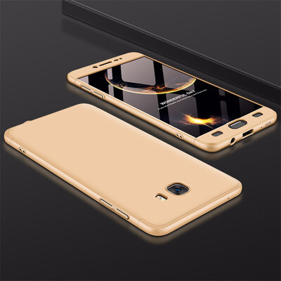 

Goowiiz Phone Case For Samsung Galaxy C9 ProJ7 MaxOn Max Fashion Color collision 360 Degree Coverage PC Full Protection