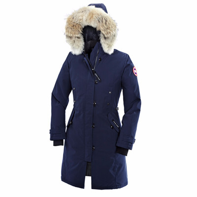 

Women Fashion Overcoat Winter Coat Goose Womens Kensington Parka Goose Down Feather Jacket Coyote Fur Collar for Lady