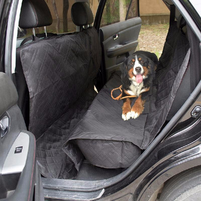 

Pet Back Seat Cover for Suv Anself Luxury Extra Large Quilted And Padded Seat Cover Hammock Water Resistant Nonskid Fabric in Sea