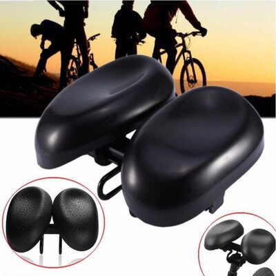 

No Pressure Double Noseless Adjustable Bike Saddles Bike Bicycle Cycling MTB Mountain Road Comfortable Soft Saddle Seat