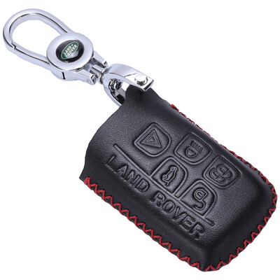 

KING ETING Land Rover key bag leather key case found Gods Range Rover Aurora Star Pulse Range Rover Sport Edition Land Rover Special Car Keychain Warm Red