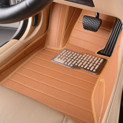 

Myfmat custom foot leather car floor mats for vw Gran Lavida Cross Lavida PHIDEON Teramont EOS long-lasting waterproof flexible