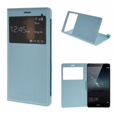 

MOONCASE Huawei Mate S ЧЕХОЛ ДЛЯ Premium PU Leather Pouch Flip Blue