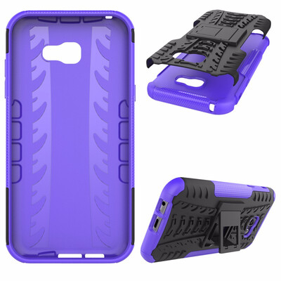 

Goowiiz Phone Case For Samsung Galaxy A3 2017A5 2017A7 2017 Armor Tire Texture Rugged Protection PCTPU Silicone