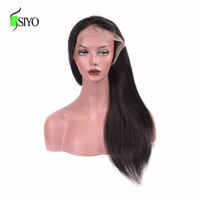 

Siyo Lace Front Human Hair Wig 10-24Inch Brazilian Straight Hair Lace Frontal Wig Remy Human Hair Lace Wig