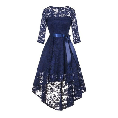 

Womens 12 Sleeves Lace Short Prom Formal Casual Swing Party Cocktail Dresses 2018