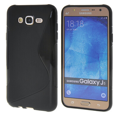 

MOONCASE Galsxy J5 Дело S - линия Гибкая Прочный силиконовый гель ТПУ Тонкий чехол для Samsung Galsxy J5 черный