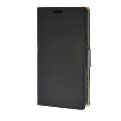 

MOONCASE Leather Side Flip Wallet Card Holder Stand Shell Pouch ЧЕХОЛ ДЛЯ Samsung Galaxy Grand Max G720NO Black