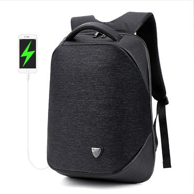 

Male Waterproof 156inches Laptop Nylon Casual Business Mens Computer Backpack Shockproof Computer Compartment