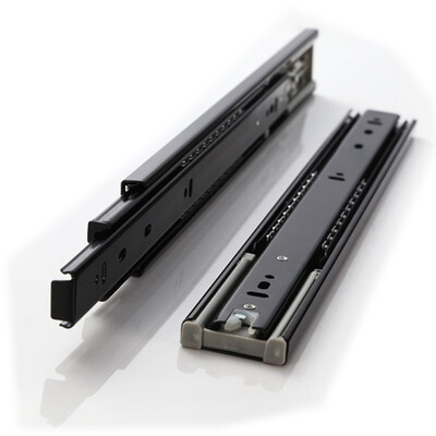 

999 drawer guide damping buffer mute three thickened slide rail 14 inch two pack