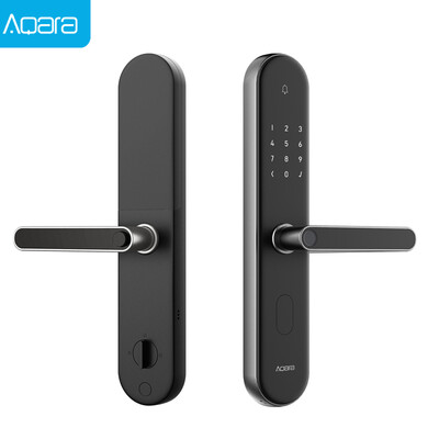 

Green rice Aqara intelligent door lock S2 standard lock body C-class lock core genuine ferrule has been connected to Mijia APP smart home can be linked fingerprint lock 3 years warranty titanium gray