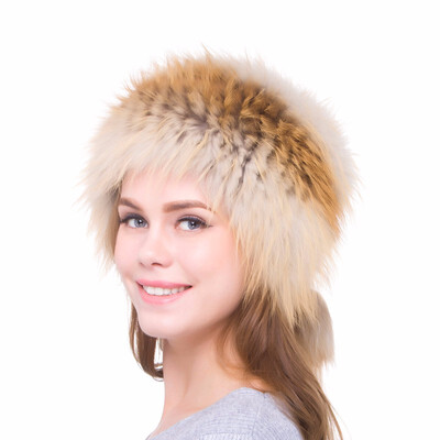 

Warm charm natural fox fur hat womens autumn&winter festival hat fox fur ball design 2018 new hot sale discount women love