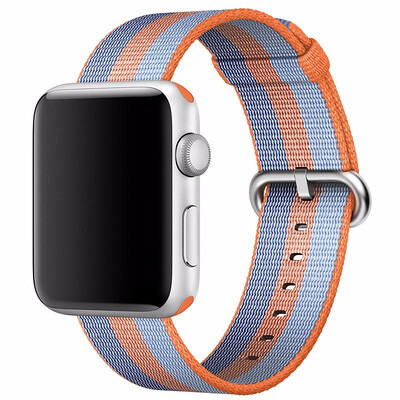 

Sport woven nylon strap band for apple watch 42mm 38mm wrist bracelet belt fabric-like nylon band for iwatch series 321