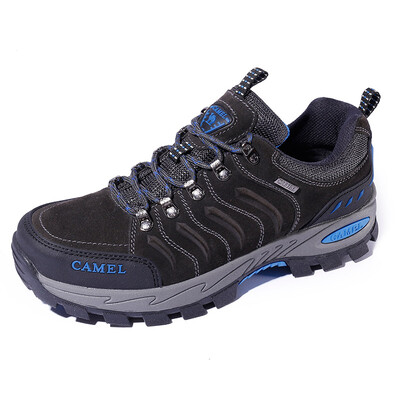 

Camel outdoor CAMEL outdoor hiking shoes couple non-slip shock absorber shoes wear low walking shoes A832303155 carbon gray black royal blue 43