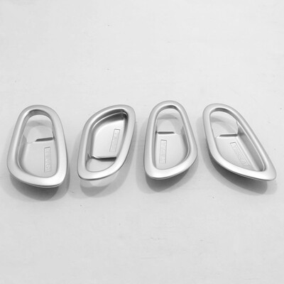 

Car Styling ABS Chrome For Nissan NP300 Navara D23 2017-2018 Car Inside Door Handle Frame Door Bowl Sequins Cover Auto Accessories