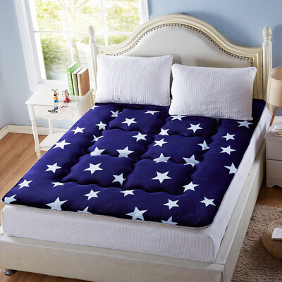 

Jiuzhou deer mattress home textile anti-skid law velvet mattress bed trampoline pad four seasons pad star language starry sky 15 m bed