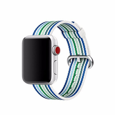 

Sport woven nylon strap band for apple watch 3 42mm 38mm wrist bracelet belt fabric-like nylon band for iwatch 321
